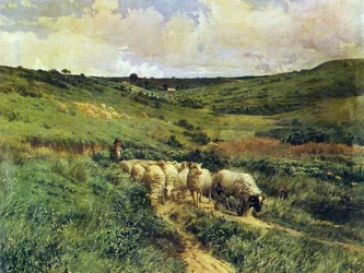 Camino al corral